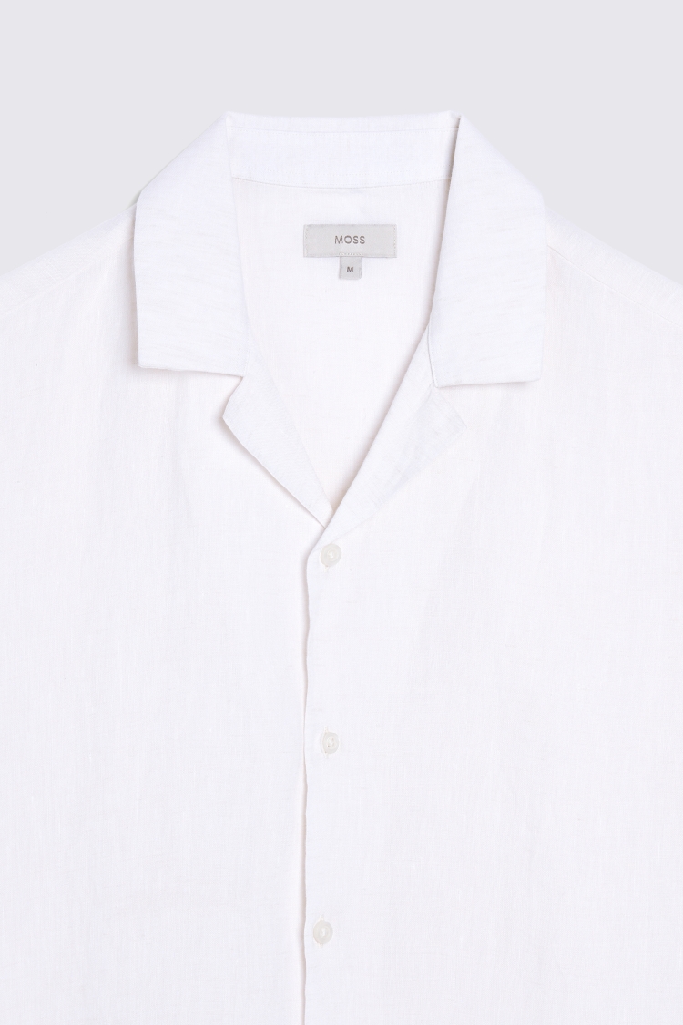 Cotton Linen Camel Stripe Shirt   Buy Online at Moss