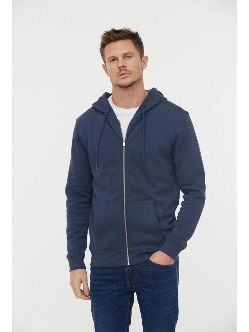 Lee Cooper Sweatshirt manches longues coton regular ETIENNE Bleu marine