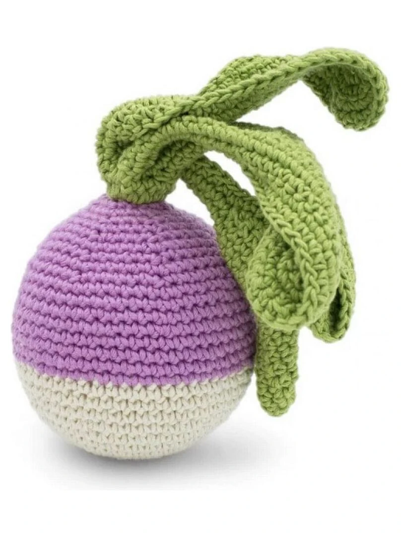 Hochet Navet en coton bio N/A