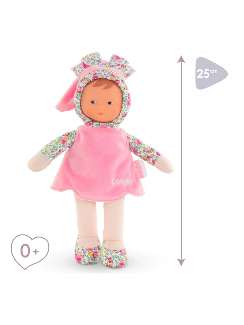 Doudou Miss Rose Jardin en Fleurs   Rose