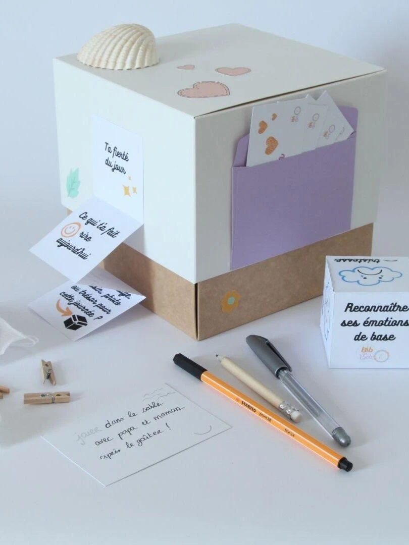 La boite à souvenirs de la famille Kit créatif sur les émotions N/A
