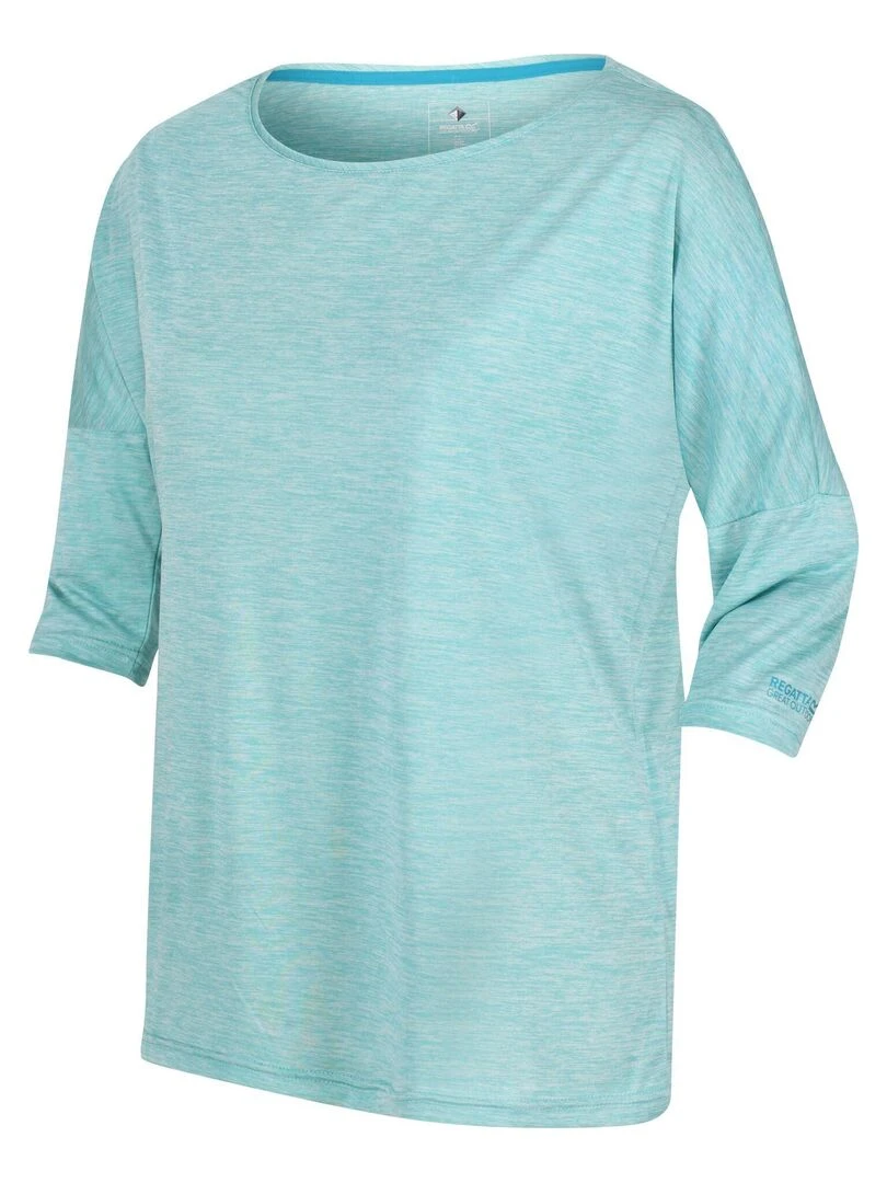 Regatta   T shirt PULSER   Bleu turquoise