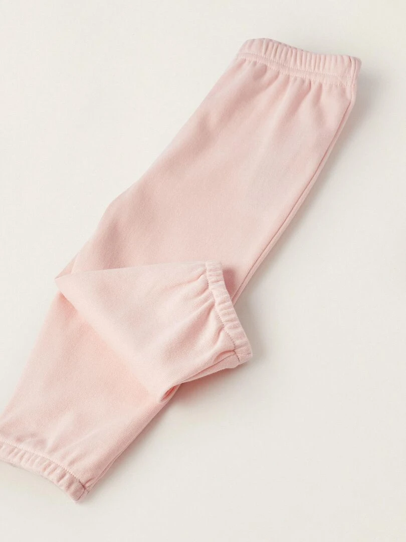 Pyjama en coton pour bébé fille 'Chère Maman' manches longues LITTLE LOVE NOTES   Blanc