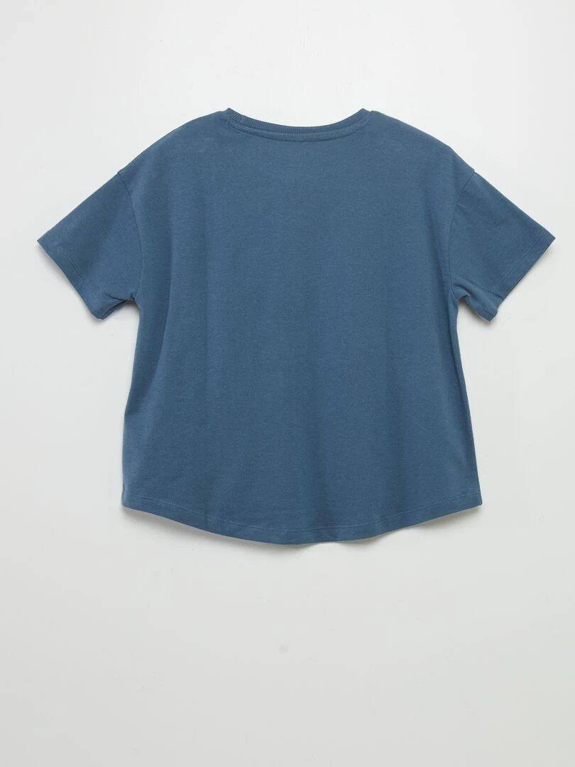 Tee shirt évasé 'Gabby et la maison magique'   Bleu marine