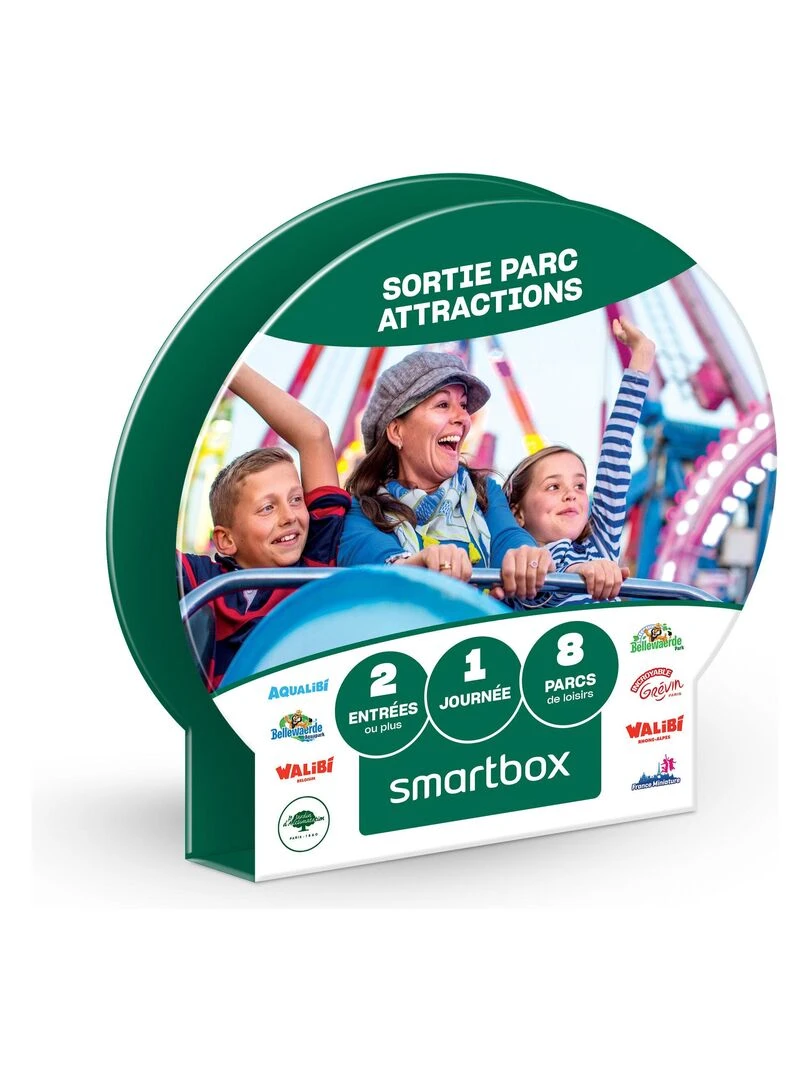 SMARTBOX Coffret Cadeau Parcs à thèmes Multi thèmes N/A