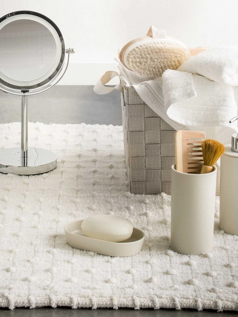 Guy Levasseur   Porte brosse à dents en plastique   Beige