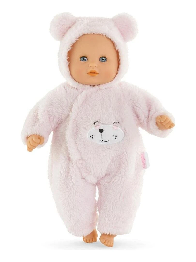 Poupon Bébé Calin Ourson d'Amour   Rose