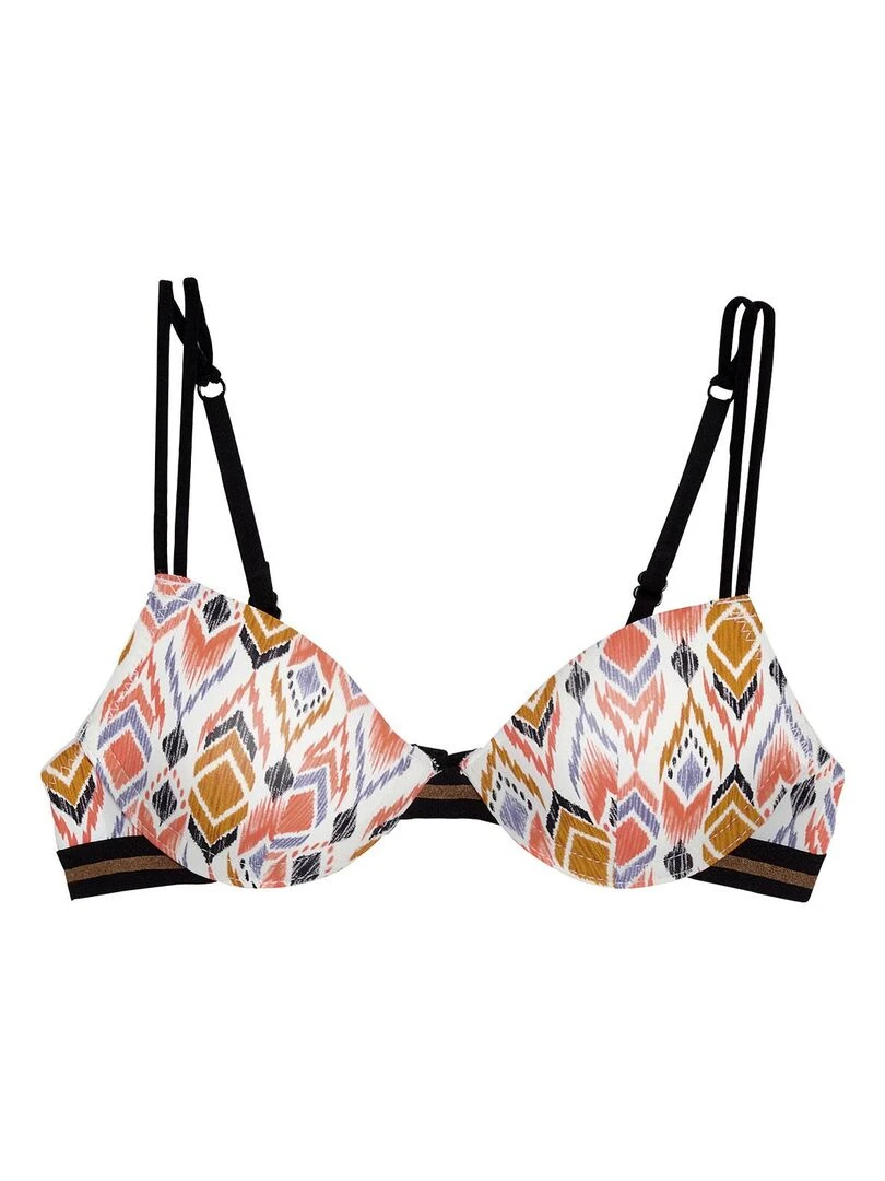 Soutien gorge coque moulée Pérou Multicolore
