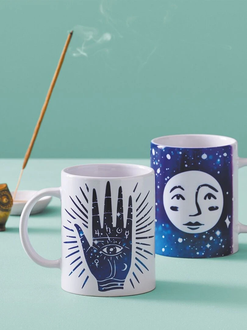 4 feuilles de transfert pour Mug Press   Violet + Rouge   N/A