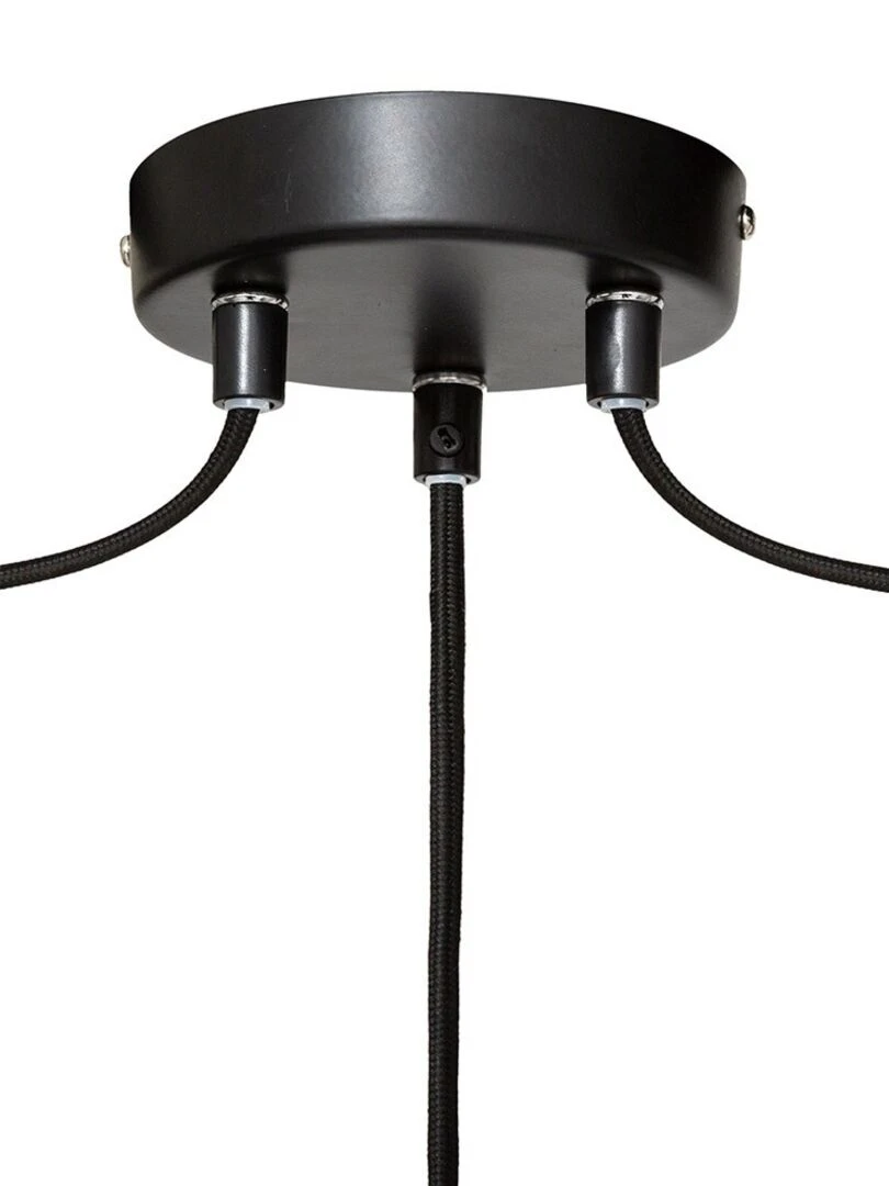 Suspension en verre 3 lampes Kat   Transparent