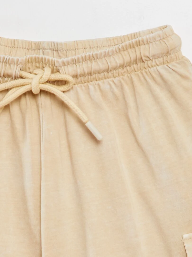 Short avec poches sur les côtés   Blanc