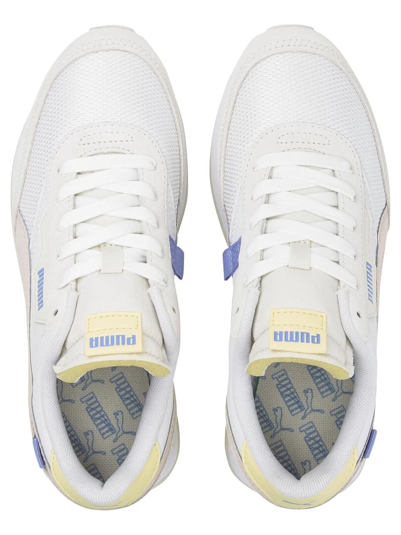 Basket Basse Cuir Puma Future Rider Soft Wns   Blanc