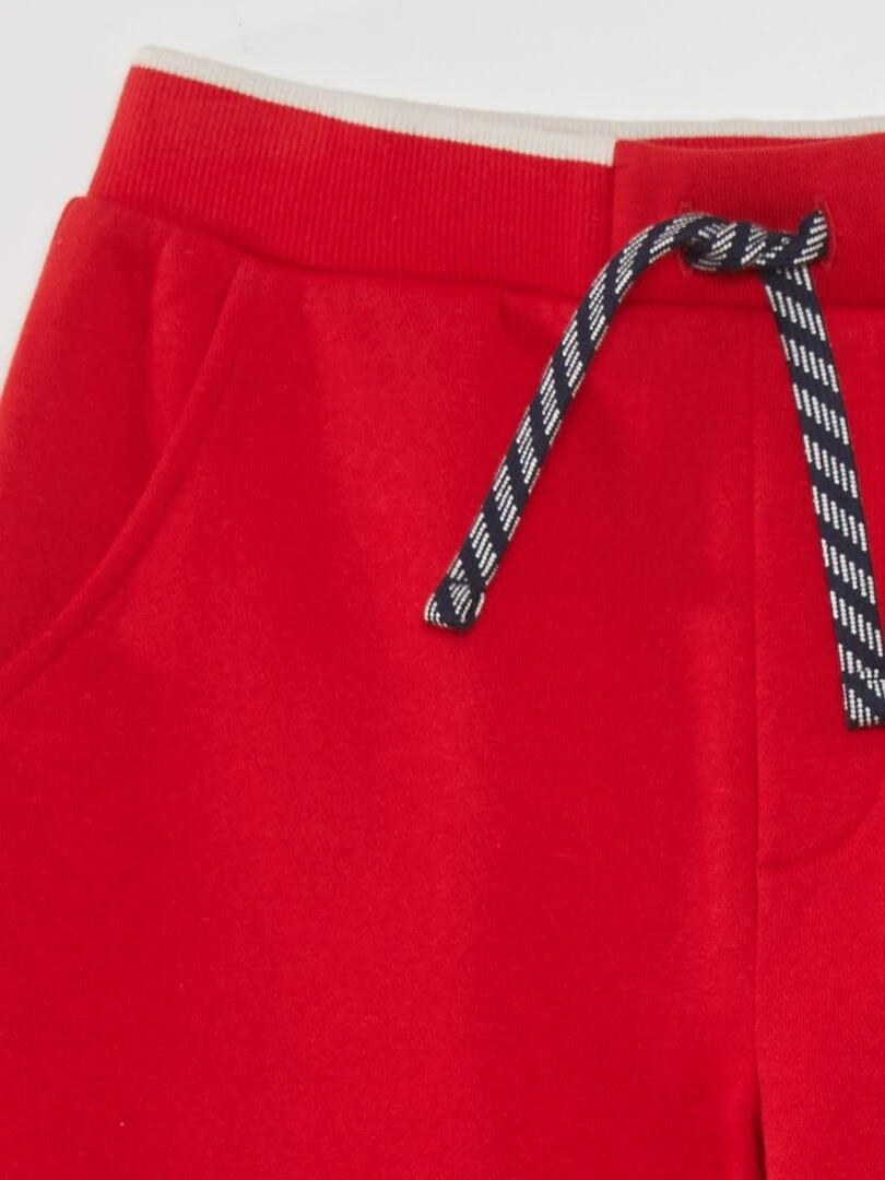 Pantalon de jogging   rouge