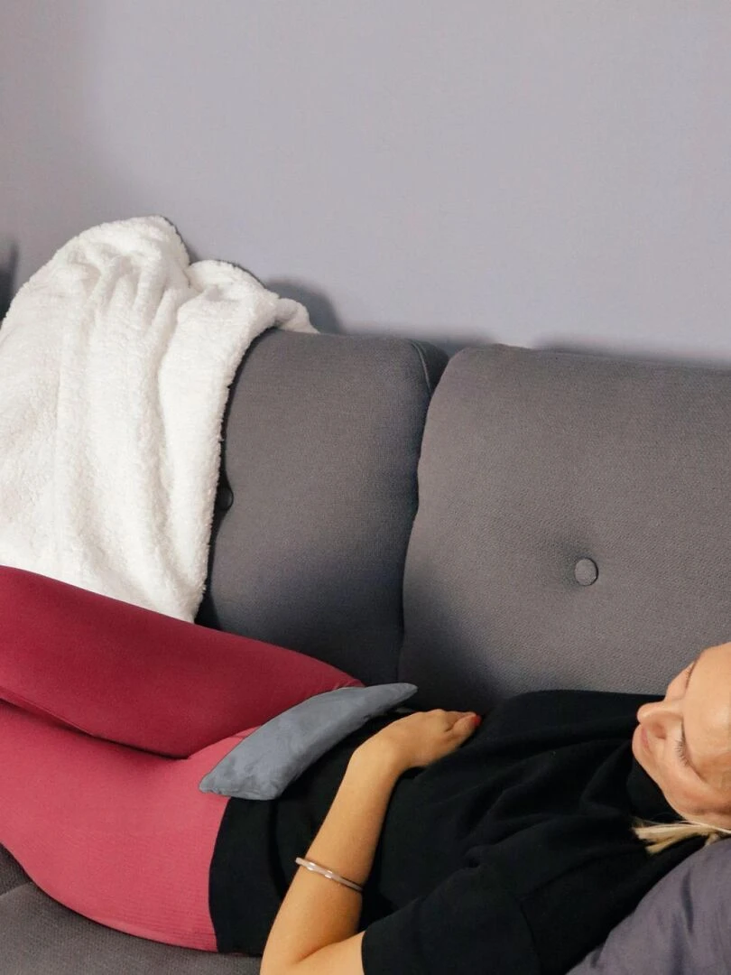 Bouillotte chauffante ou refroidissante déhoussable pour toutes parties du corps   Vivezen   Gris