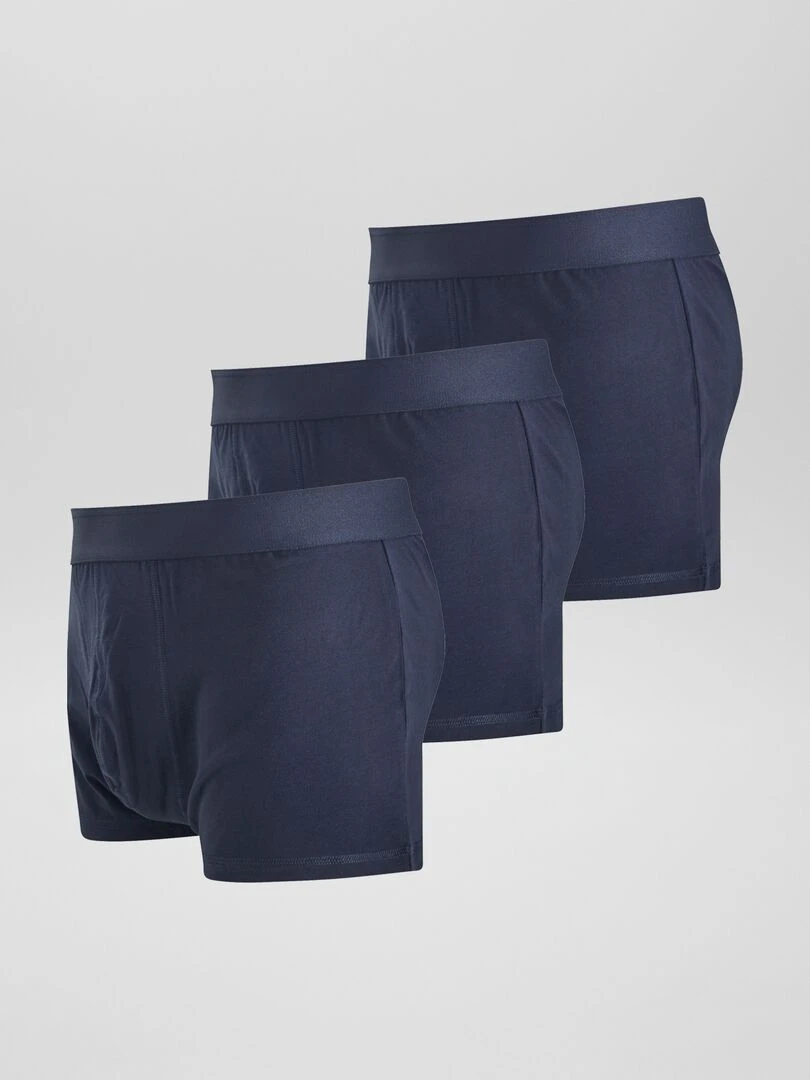Lot de 3 boxers  size+   Marine
