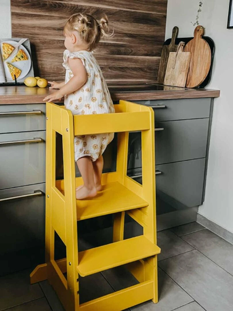 Tour d'apprentissage et d'observation FELIX Montessori  Jaune   Jaune