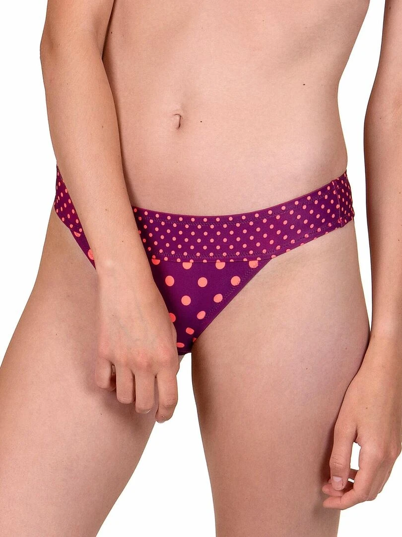 Bas maillot de bain Linosa Rose
