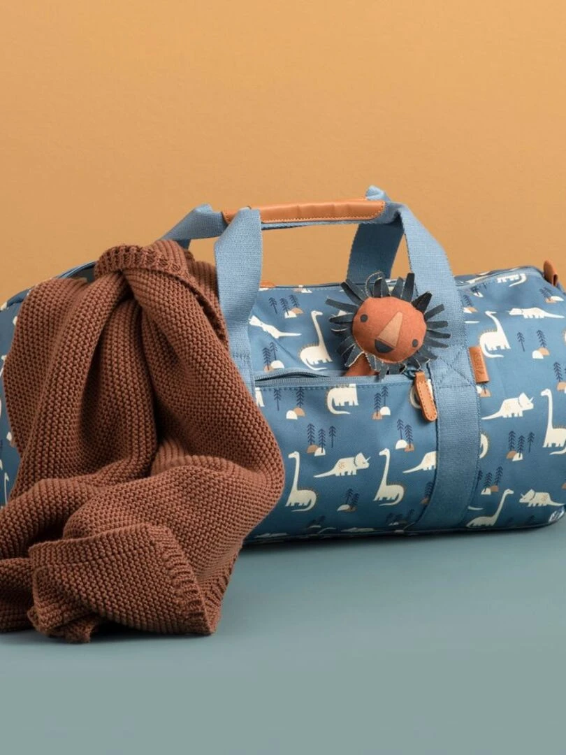 Sac week end bag Dino (46 x 21 cm) Bleu
