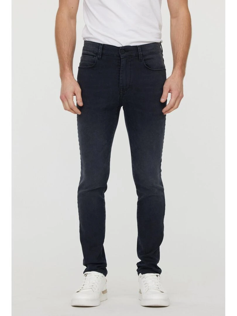 Lee Cooper Jean coton slim LC030 Noir