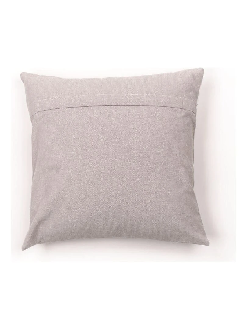 Coussin déhoussable avec pompon 'CHARME' 'TODAY'   Beige