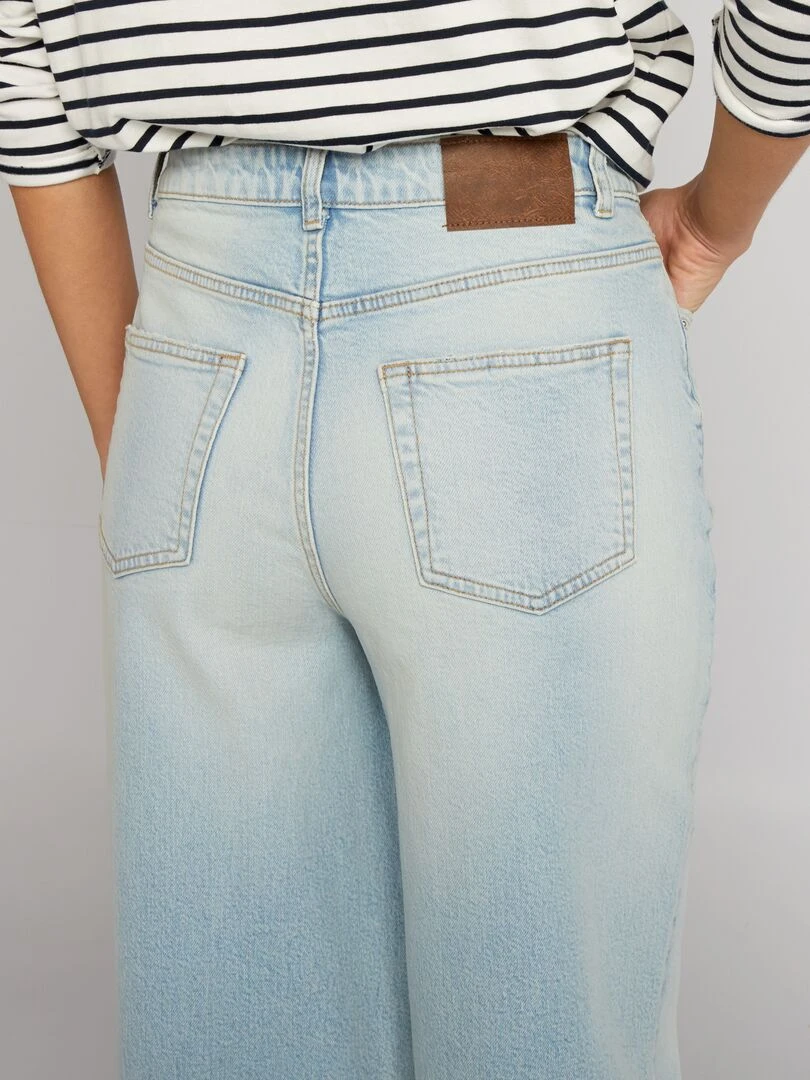 Jean wide leg   Bleu