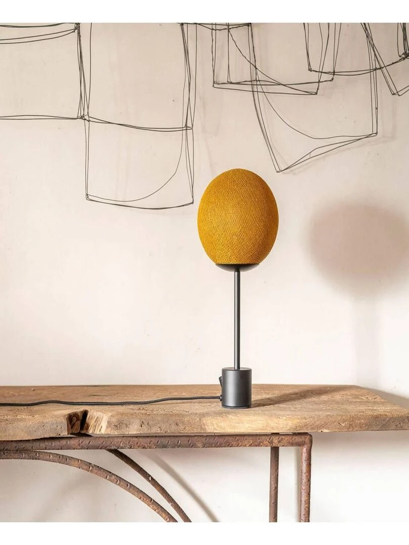 Lampe APAPA   Marron tabac