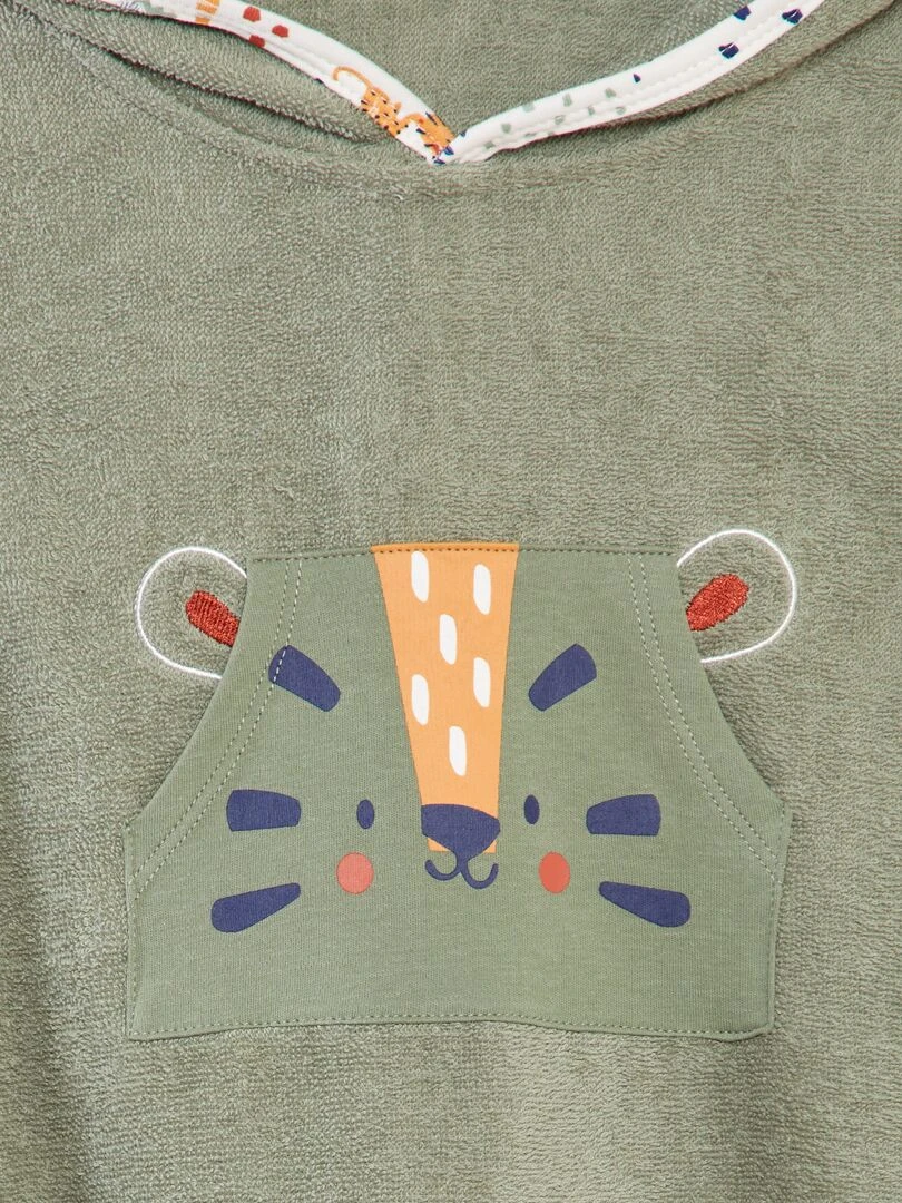 Poncho de bain 'Petit Beguin'   Vert