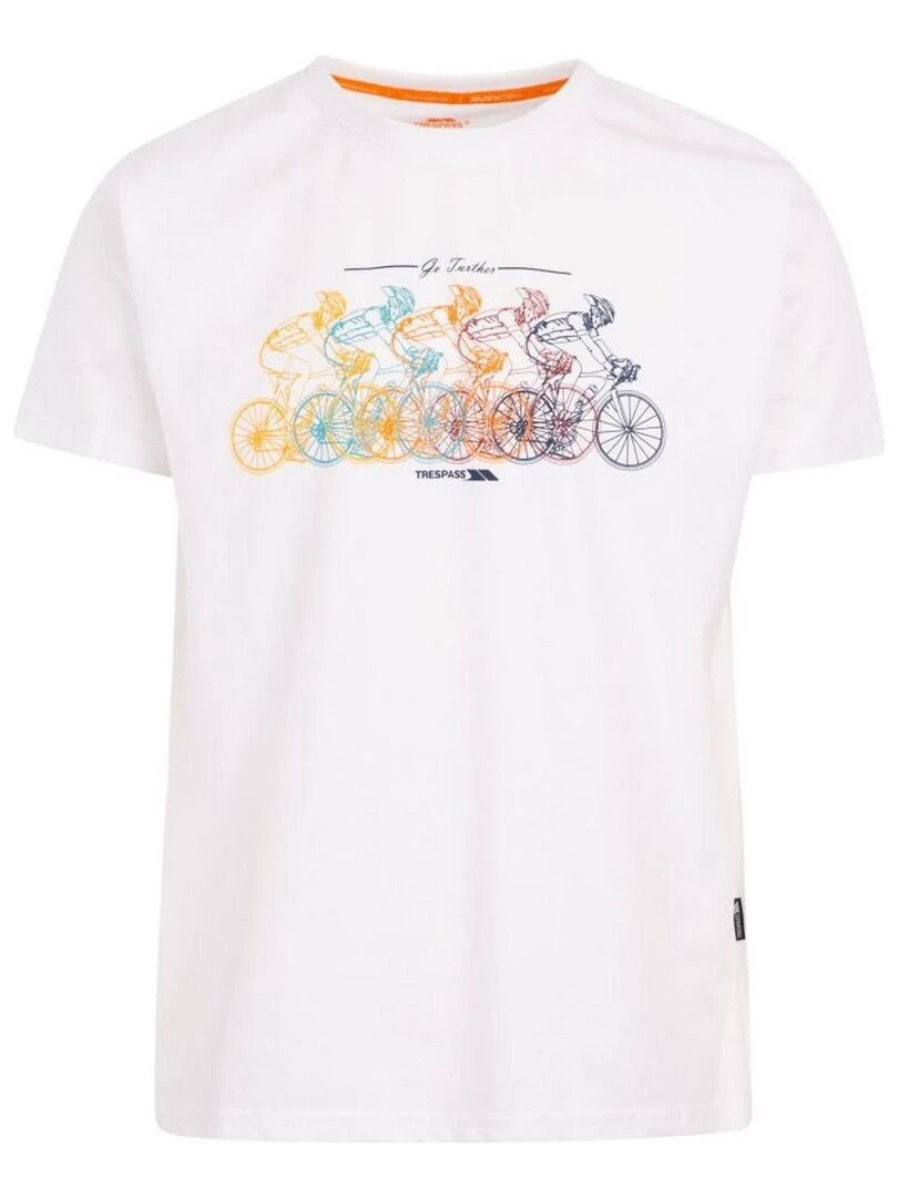 Trespass T shirt APACHE Blanc