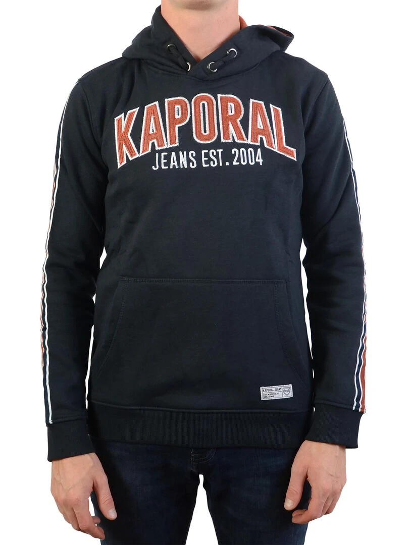 Sweat à Capuche Enfant Kaporal Joe Bleu