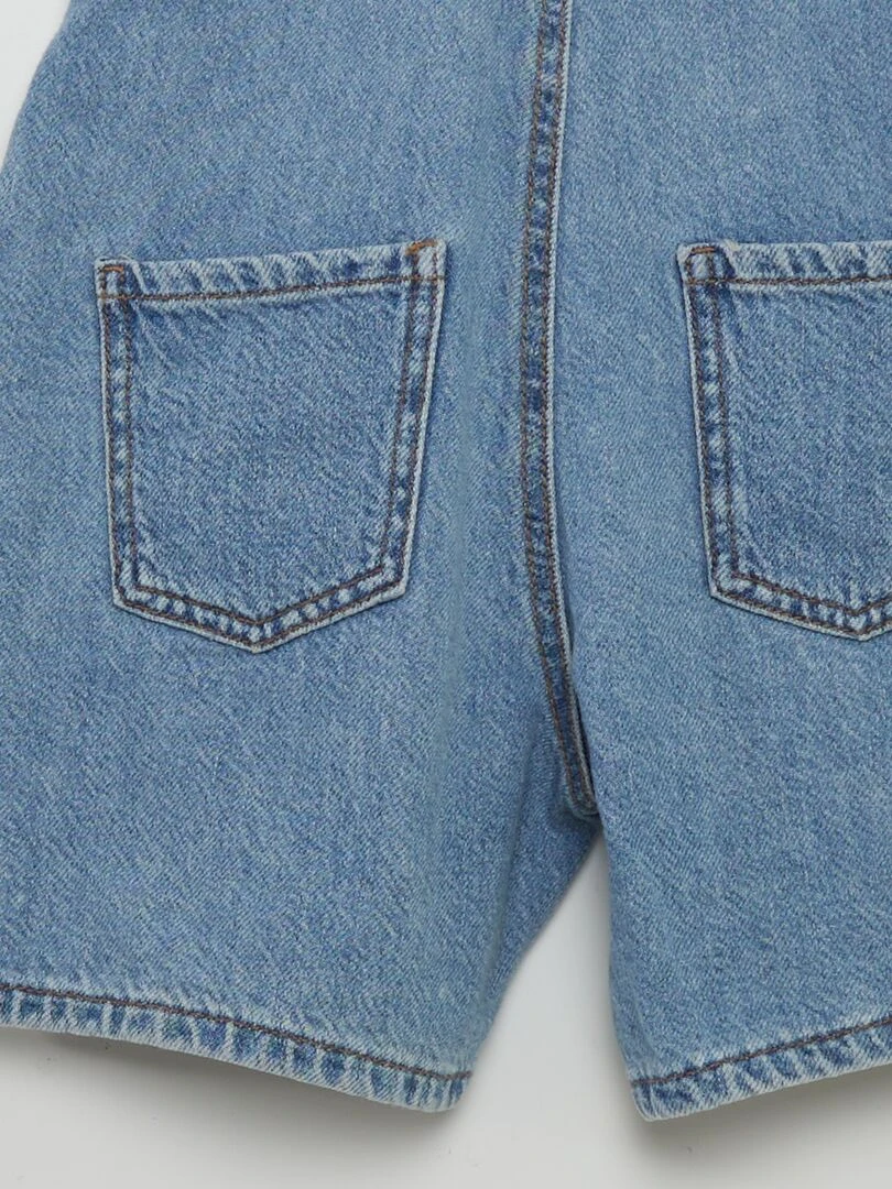 Salopette en jean   Bleu clair