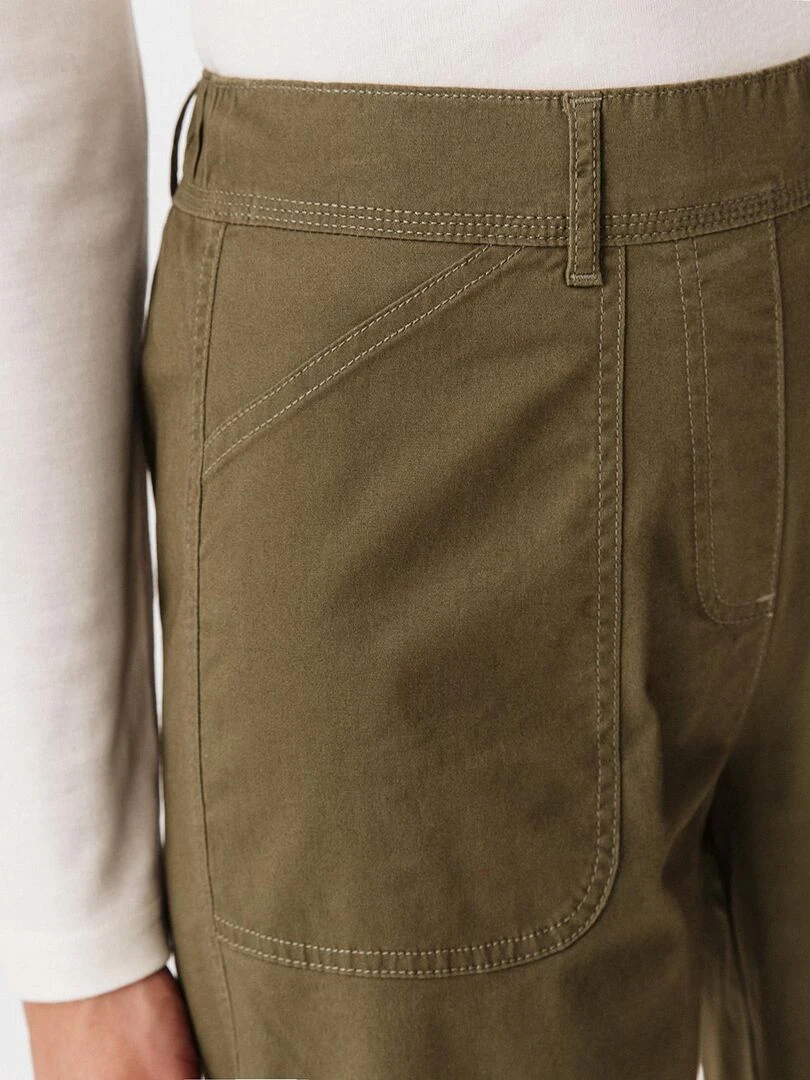 Bermuda transformable   Damart   Kaki