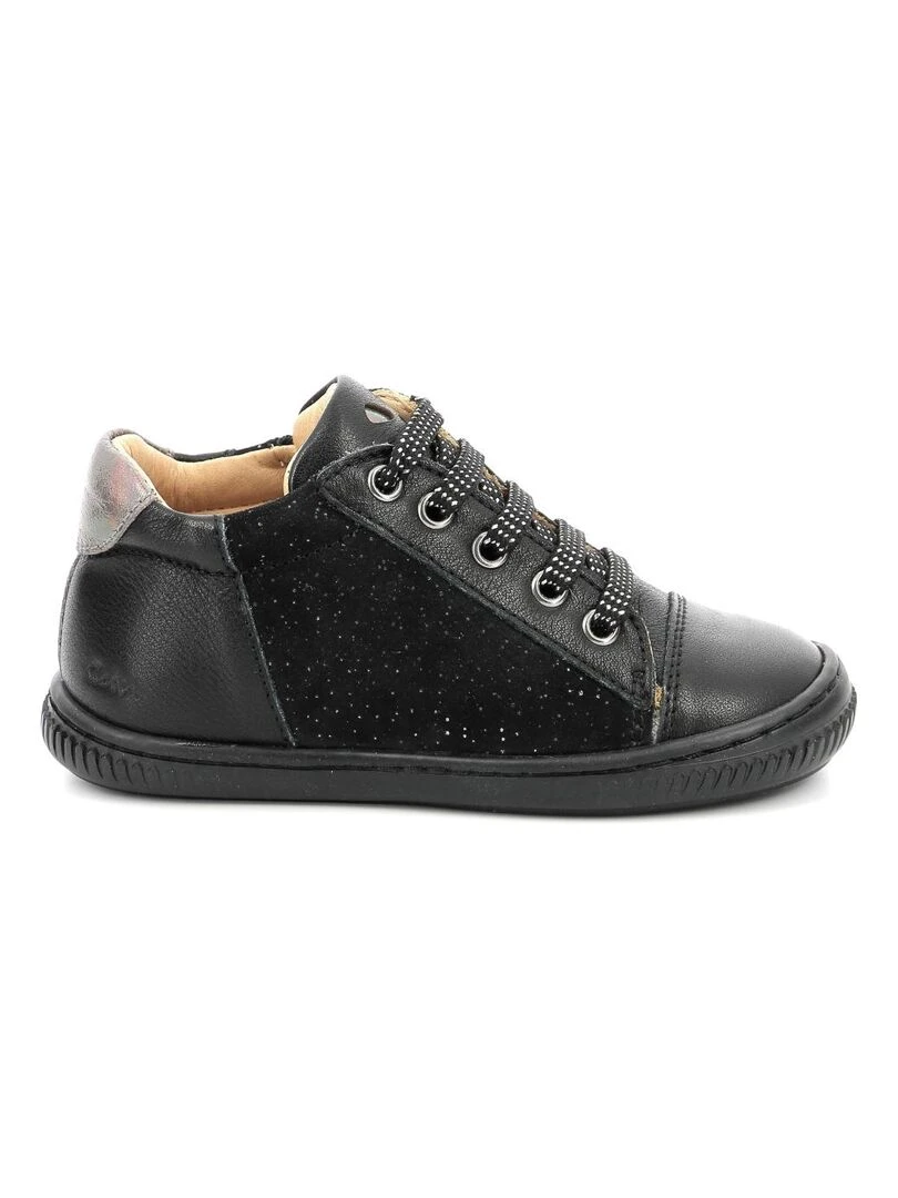 Sneakers hautes Cuir Fratero Noir