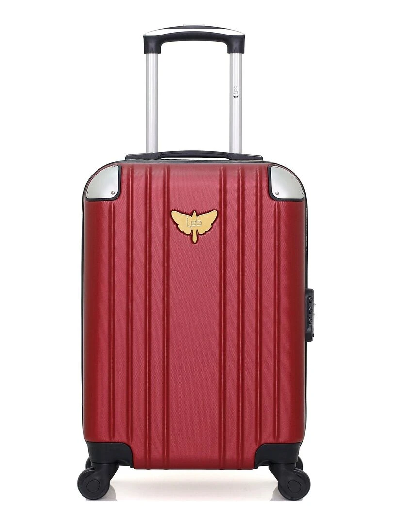 LPB LUGGAGE VALISE CABINE ABS AMELIE E 4 ROUES 50 CM Bordeaux