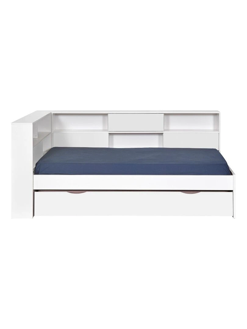 Pack lit cosy avec matelas Play   AKITEN RETAIL   Blanc Blanc