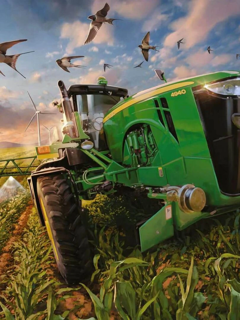 Puzzles 3 x 49 pièces : Les saisons John Deere N/A