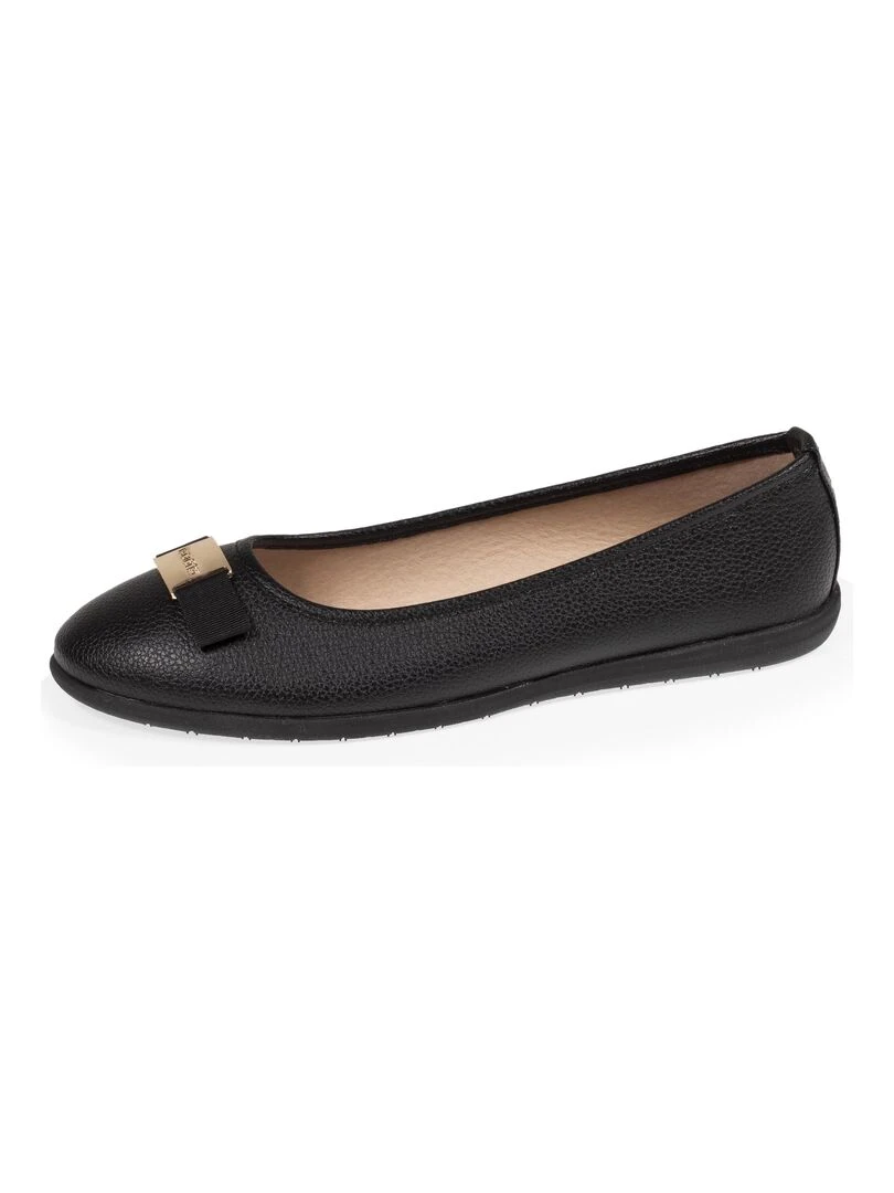 Ballerines Femme Nœud plat Noir Noir