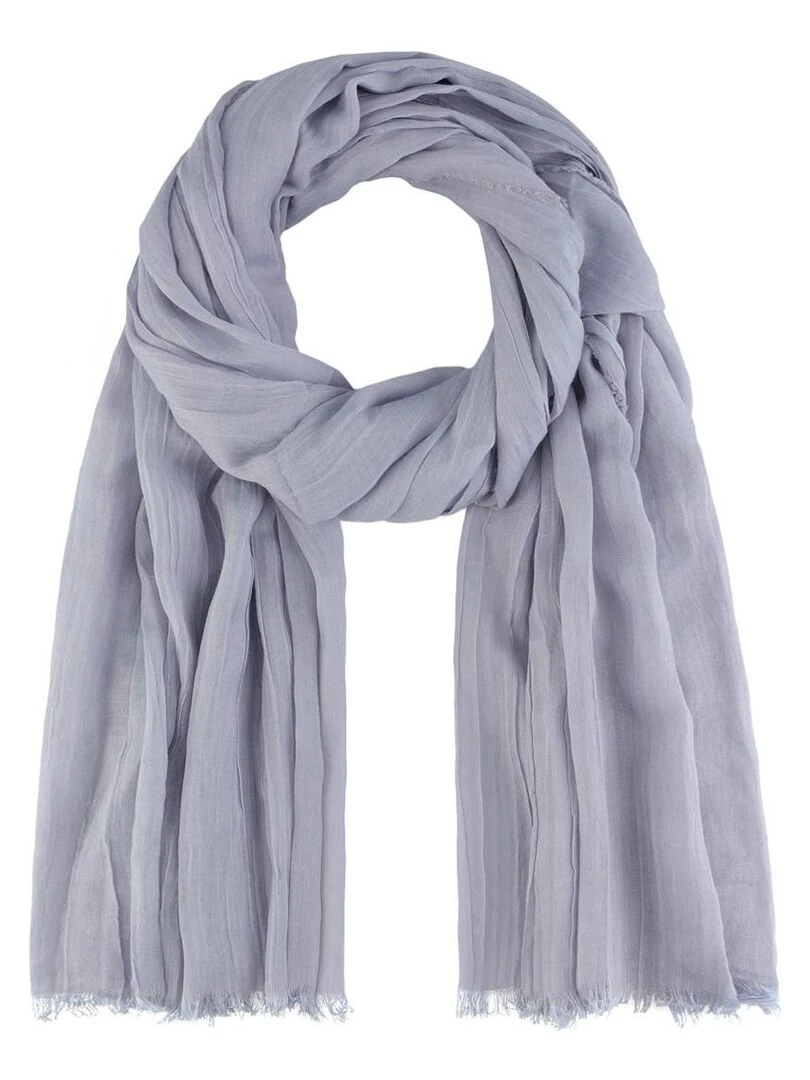Chèche Froissé Touch Gris