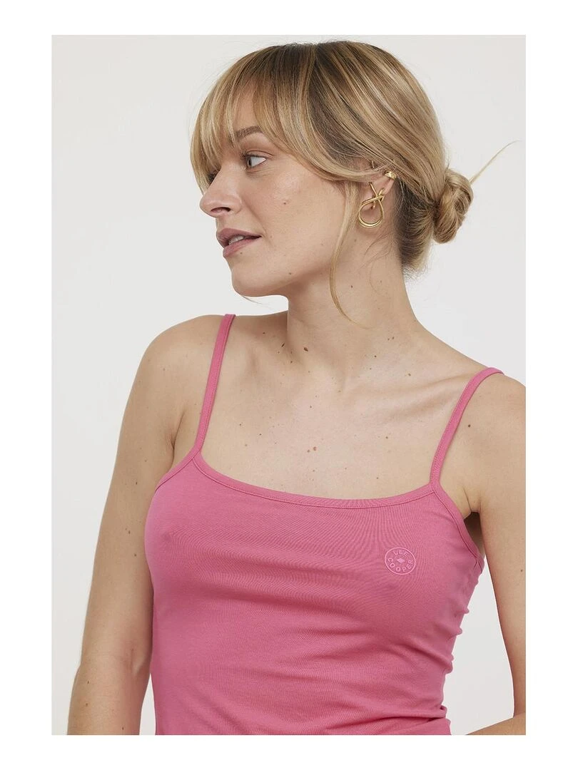 Lee Cooper   Débardeur sans manches coton slim APOLA   Rose