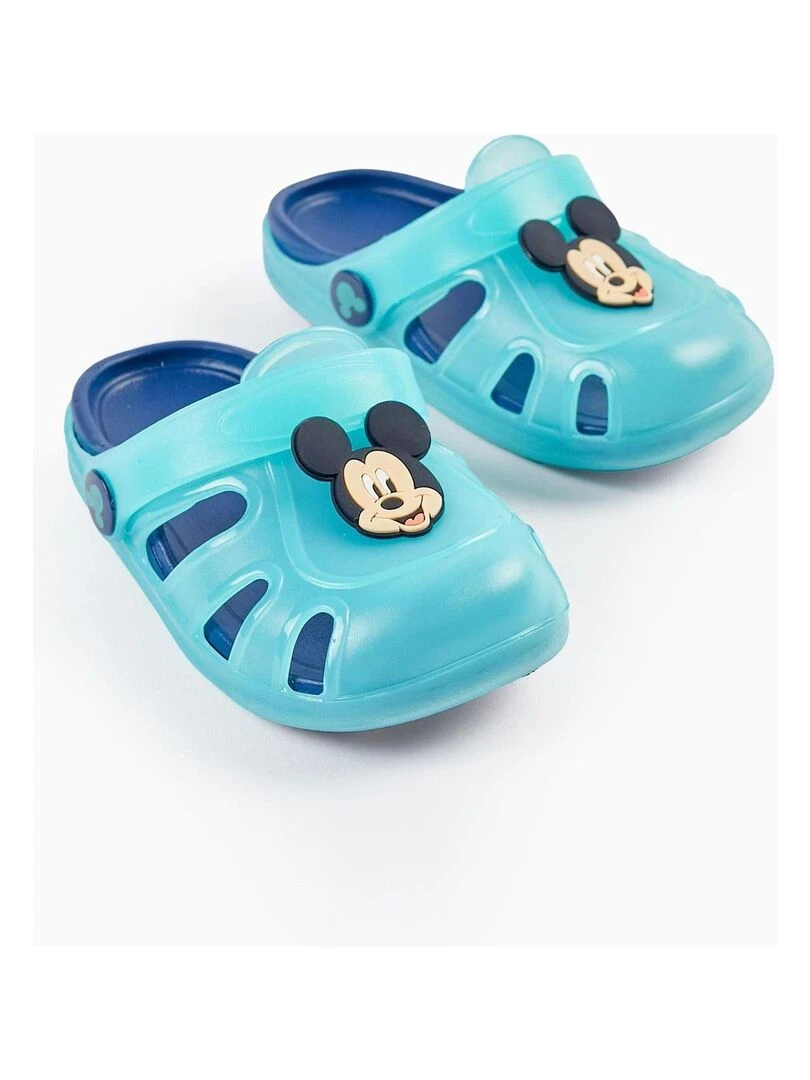 Sandales Clogs pour Bébé Garçon 'Mickey ZY Delicious' Bleu clair