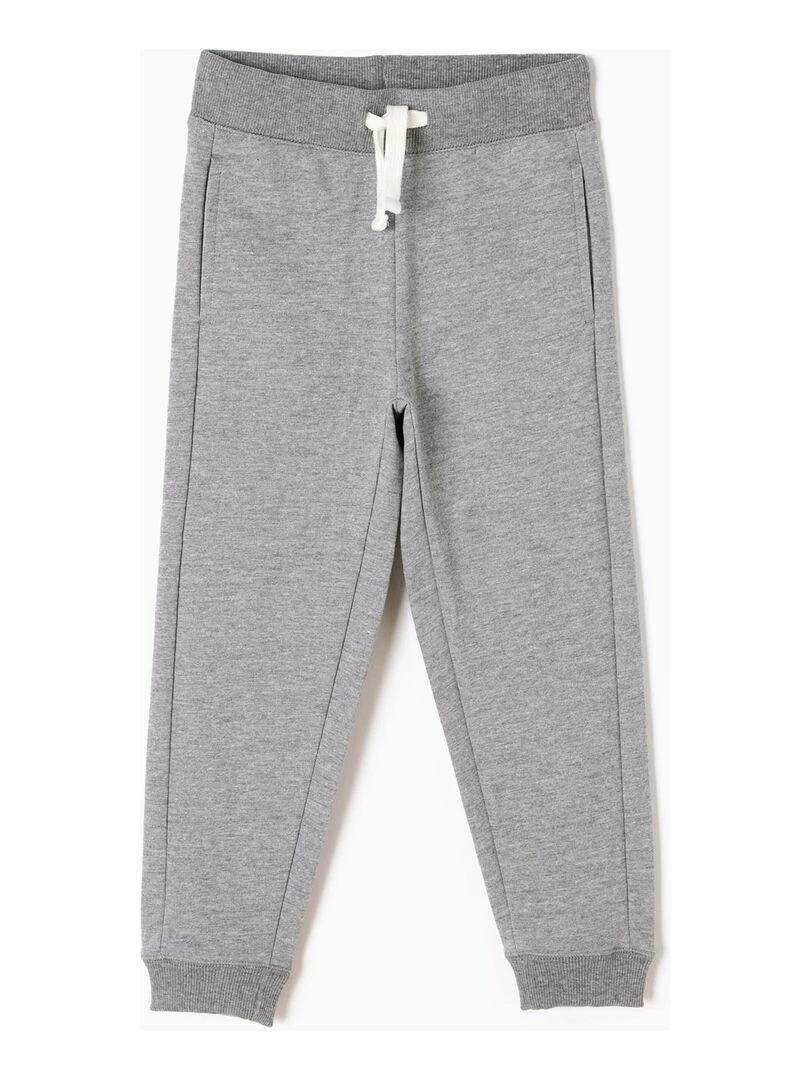 Pantalon de Jogging en Coton Garçon ESSENTIALS LINE Gris