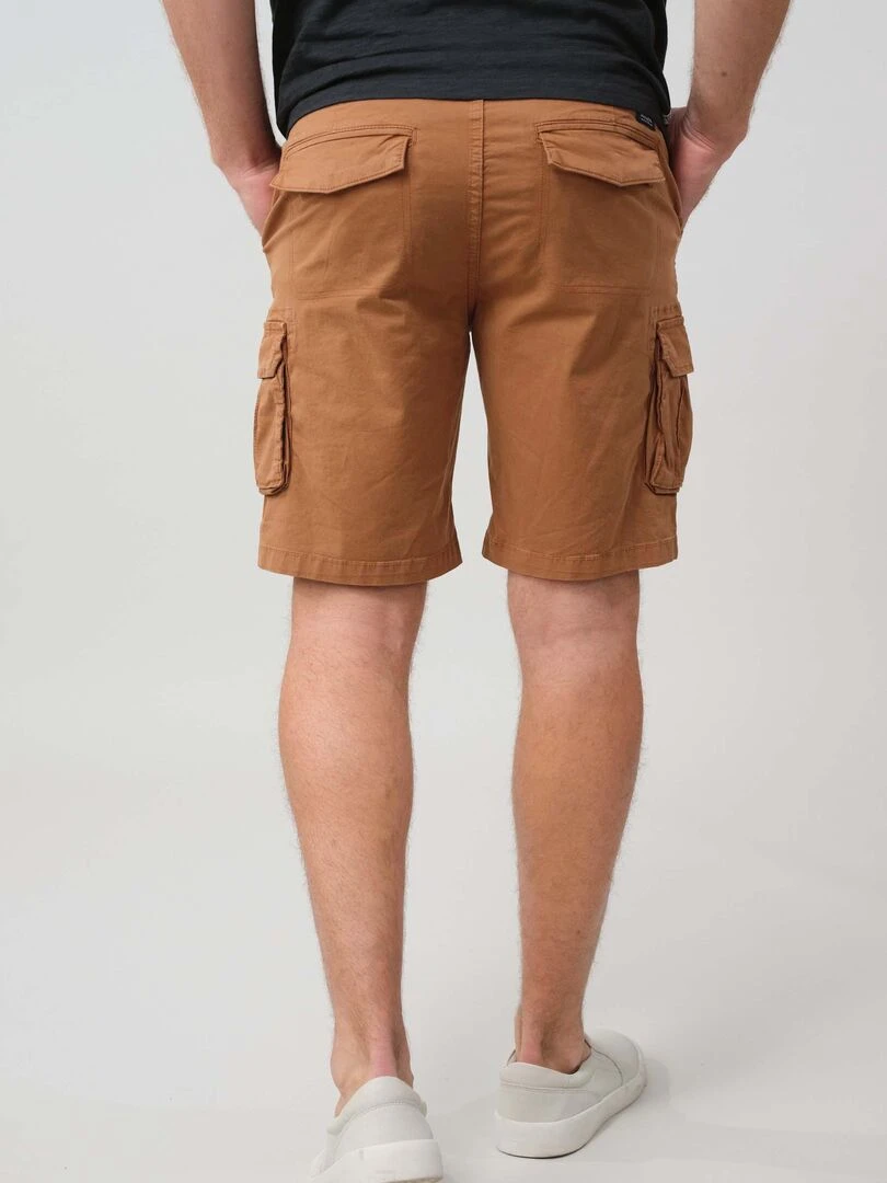 Bermuda casual pour homme 'Deeluxe'   Marron caramel