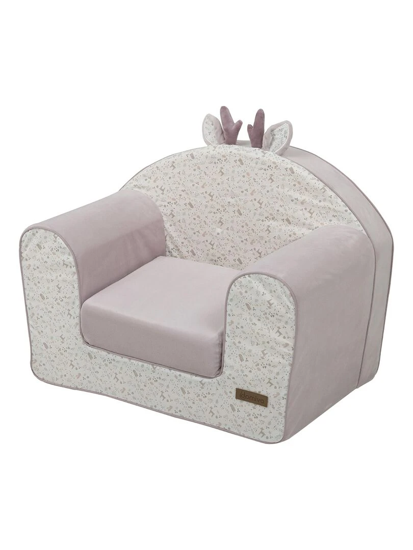 Fauteuil imprimé esprit enchanté Mauve lilas