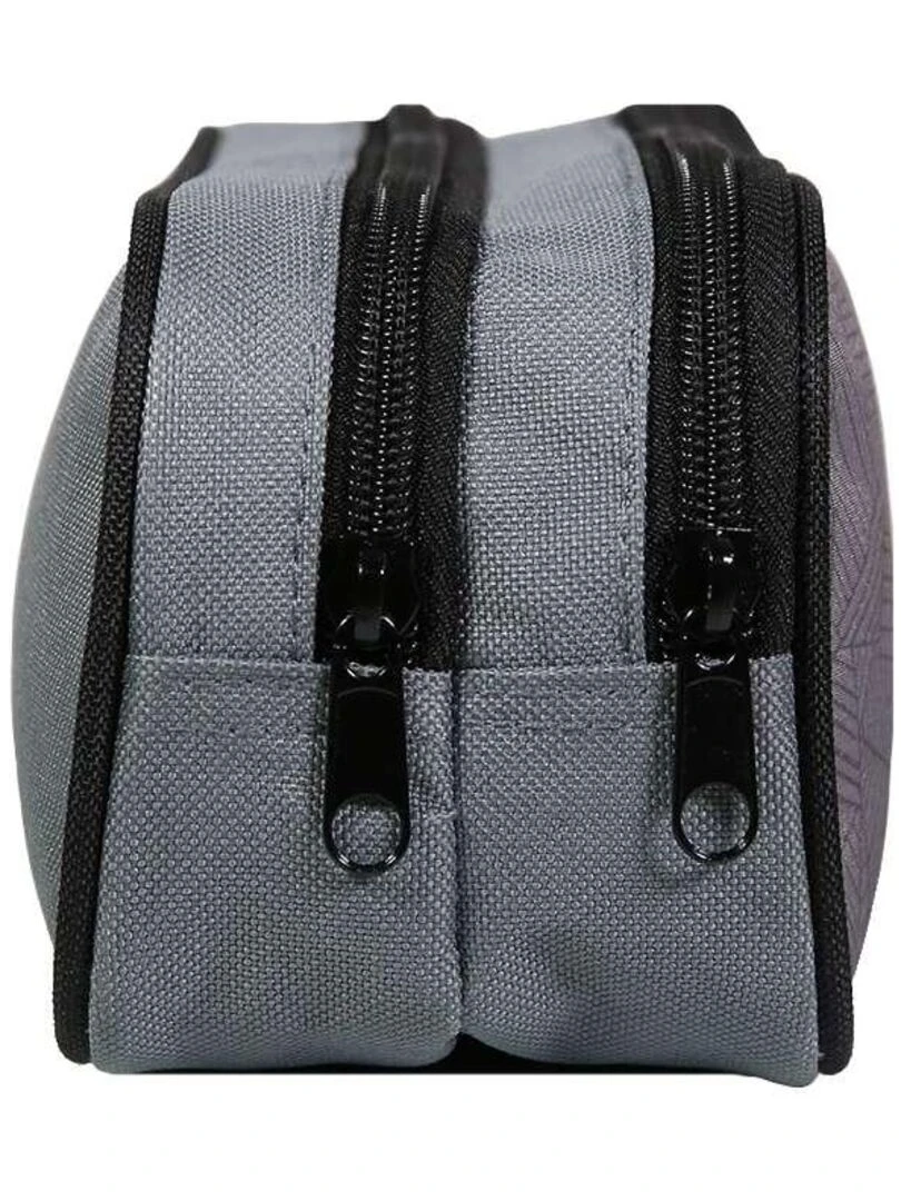 BAGTROTTER Trousse scolaire 2 compartiments Harry Potter Grise   Gris