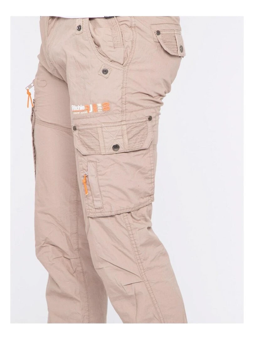 Pantalon battle CAMANO   Marron