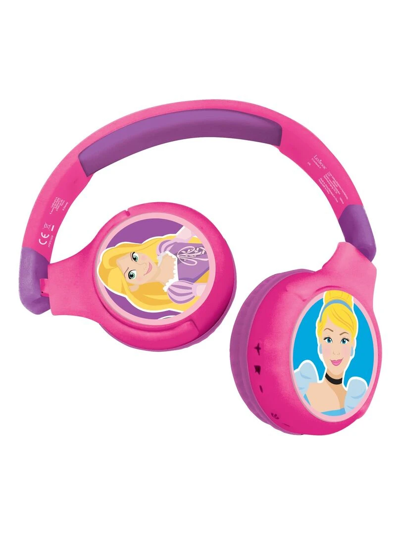 Casque Sans Fil Bt Confort Pour Enfants Avec Limitation De Son Design Princesses N/A