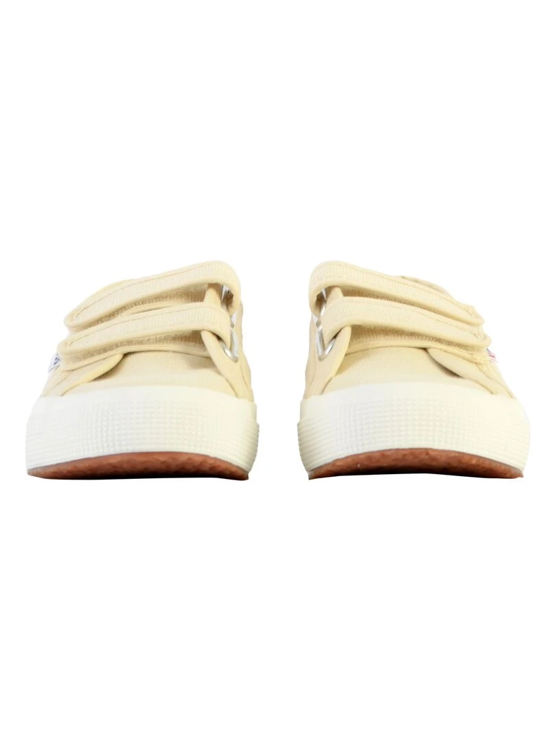 Basket Superga Enfant Cotjstrap Classic   Beige clair