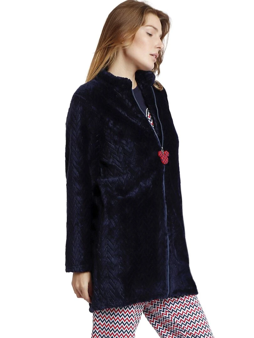 Veste d'intérieur Zigzag Minnie Disney   Bleu marine