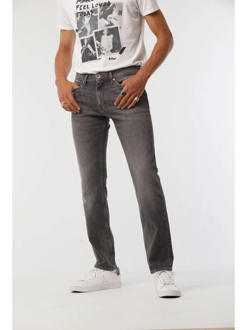Lee Cooper Jean coton straight LC122 Gris