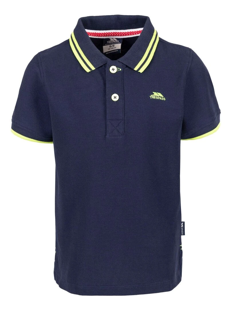 Trespass Polo OUTLINE Bleu marine