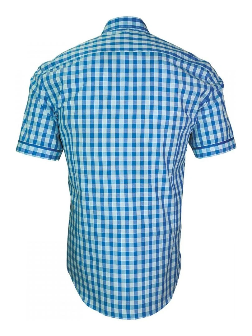 Chemisette vichy DIXON Bleu